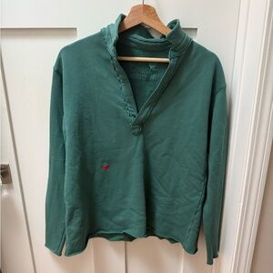 Frank & Eileen NWOT Triple Fleece Patrick popover henley med